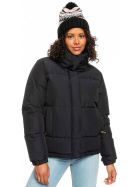 Roxy WINTER REBEL TRUE BLACK zimní dámská bunda - L