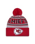 New Era Pánská zimní čepice Kansas City Chiefs NFL Pom Wordmark