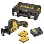 DeWalt DCS312NT / Aku pila ocaska / 12V / 2.800 zdvihů-min / bez aku / kufr (DCS312NT)