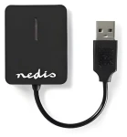 Nedis Čtečka paměťových karet All-in-One / Čtečka paměťových karet / USB 2.0 (CRDRU2300BK)