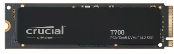 Crucial T700 2TB / M.2 SSD 2280 / PCIe 5.0 / 3D TLC / R:12400MBs / W:11800MBs / 5y (CT2000T700SSD3)