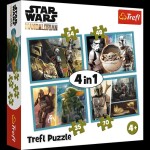 Puzzle Mandalorian jeho svět 4v1