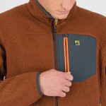 KARPOS Moiazza Retro Fleece, Mahogany/Woodl.Gray velikost: M
