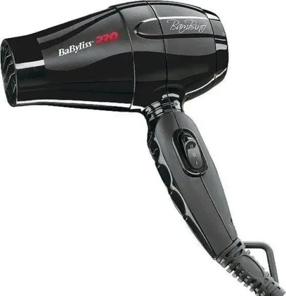 Babyliss BAB5510E černá / Fén na vlasy / 1200W / 3 teploty / 2 rychlosti / difuzér (BAB5510E)