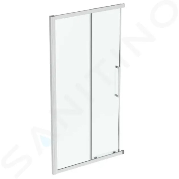 IDEAL STANDARD - i.Life Posuvné sprchové dveře, dvoudílné, 1100 mm, silver bright/čiré sklo T4858EO