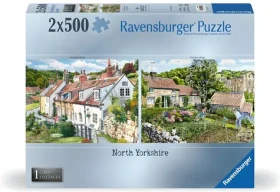 RAVENSBURGER Puzzle Cosy Cottages č.1: Severní Yorkshire