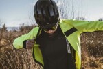 Bunda FORCE FROST LADY softshell zimní, fluo-černá (Barva fluo-černá, velikost XS)