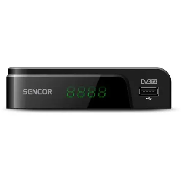 SENCOR SDB 524T DVB-T Přijímač / H.265 / HEVC / 10W (8590669366422)