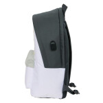 Sportovní batoh Realu Madrid s USB a prostorem pro notebook dvojitý batoh 612554820 Vícebarevné