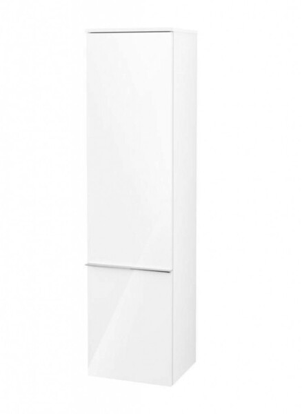 VILLEROY & BOCH - Venticello Skříňka vysoká, 40x155x37 cm, panty vpravo, Glossy White A95111DH