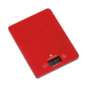 ZASSENHAUS 73218 červená / Digitální kuchyńská váha / max. 5 kg / funkce TARE / LCD (73218)