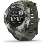 Garmin Instinct Solar Camo Lichen / chytré hodinky / GPS / BT / měření denní aktivity / 10 ATM / solární dobíjení (010-02293-06)