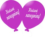 Balónek tmavá fuchsia Krásné narozeniny! balonky.cz Balónek tmavá fuchsia Krásné narozeniny! balonky.cz