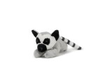 Plyšový lemur kata ležící 7 × 18 cm