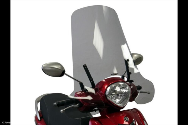 Yamaha Delight 125 21-25 Skútr plexi Powerbronze 470 mm - lehce kouřová