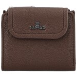 Trendy dámská mini koženková peněženka Coveri Bobbi, coffee