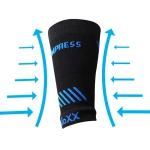 VOXX Návlek na zápěstí kompresní PROTECT s ionty stříbra ČERNÝ L-XL 112621