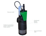 EASY PUMP EASY DEEP 750 A - NV, ponorné čerpadlo, 230V, kabel 15m