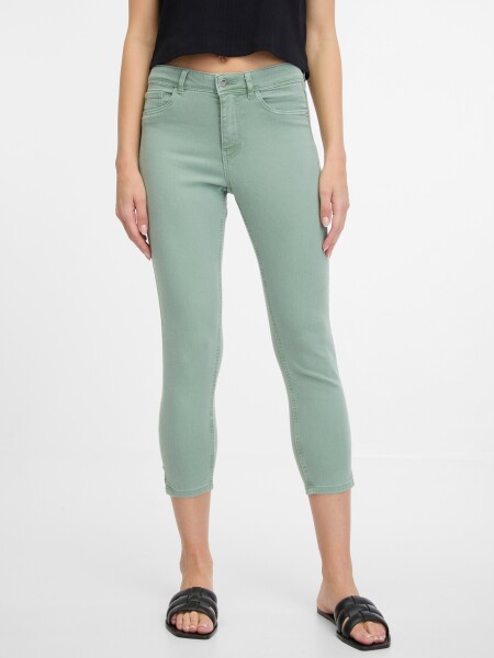 Orsay Světle zelené dámské skinny fit džíny dámské