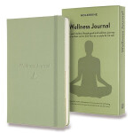 Zápisník Moleskine Passion Wellness Journal - tvrdé desky - L, zelený