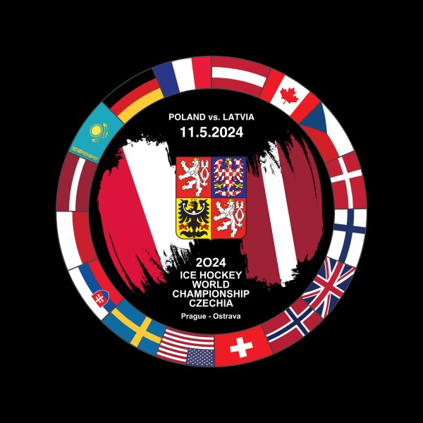 Puk Ice Hockey World Championship Czechia MS 2024 Dueling 11.5.2024 Poland vs. Latvia