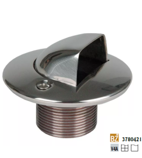 Hugo Lahme vtoková mušle, bronz, vnější závit 1 1/2 , délka 40 mm, pro keramické a prefabrikované bazény