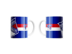 Great Branding Hrnek New York Rangers NHL TRIPLE LOGO (450ml)