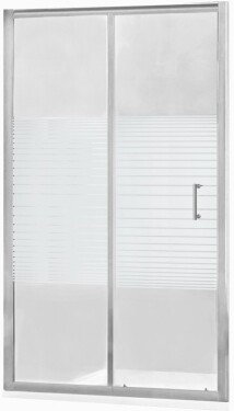 MEXEN - Apia posuvné sprchové dveře 100 cm dekor, chrom 845-100-000-01-20