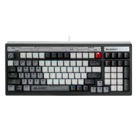 A4tech BLOODY B950 šedá / Herní klávesnice / RGB / CZ layout / Brown Switch / USB-A / 1.8 m (B950-WG)