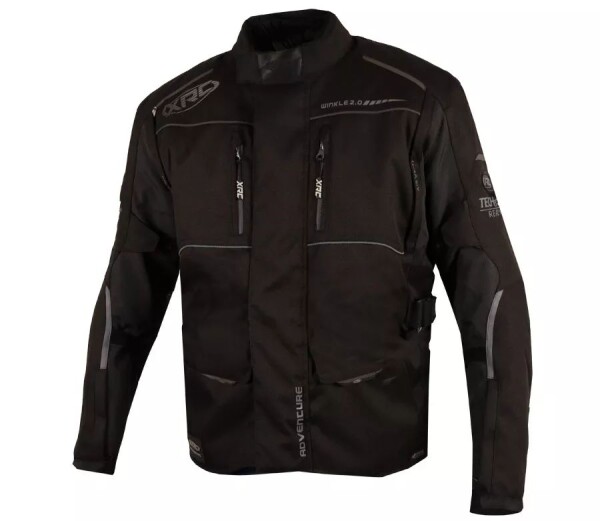 Bunda na moto Xrc Winkle 2.0 Wtp men adventure black - 9Xl / černá