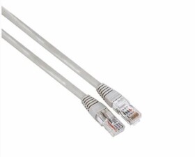 Hama U/UTP síťový kabel Cat5e 5m šedá / RJ45 / 1Gbps (200911)