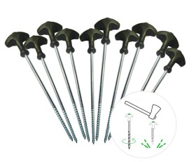 Zfish Kolíky Bivvy Peg Set 25cm 10ks