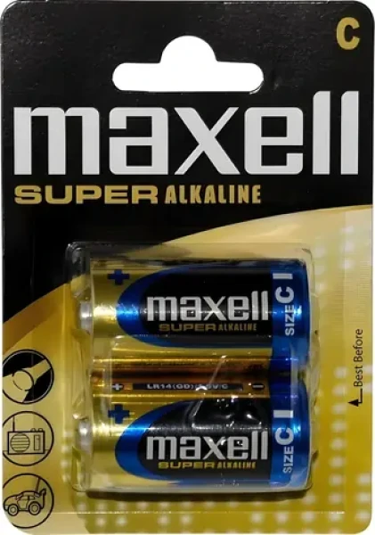 Maxell LR14 C / Alkalická baterie / 1,5V / 2 ks / Blistr (35009649)