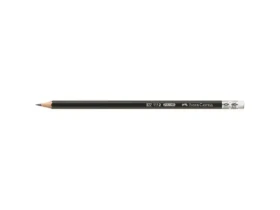 FABER-CASTELL 1112 Grafitová tužka s gumou - tvrdost HB 12 ks (111200)