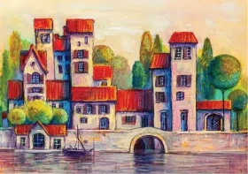 ART PUZZLE 5213 Puzzle Přírodní město