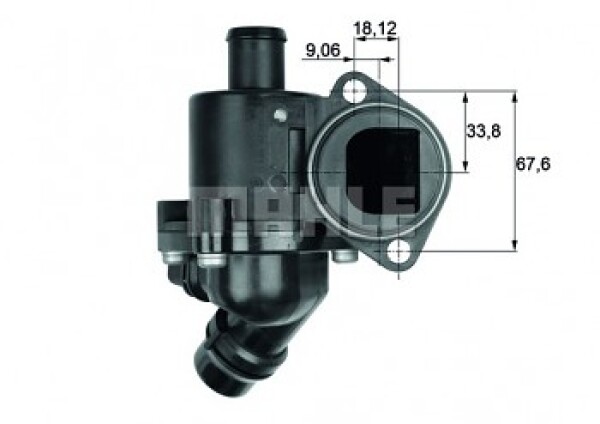 MAHLE Termostat AUDI A4 (B6 B7) 1.6 2.0 (105°)