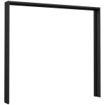 Zakrývací lišta Haruki/Baderna LUXZ02B2 černá