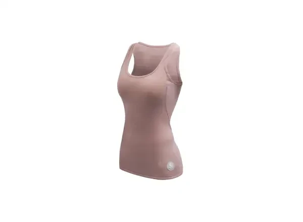 SENSOR MERINO AIR dámské triko bez rukávu dusty pink
