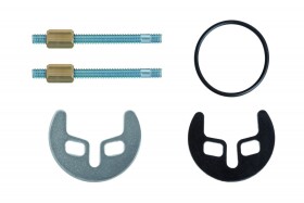 INVENA - Instalační sada pro umyvadlovou baterii se dvěma šrouby SU-AA-012-M