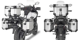 Pl4112Cam trubkový nosič Kawasaki Klr 650 (07-21) pro hliníkové boční kufry Trekker Outback !!!Kone