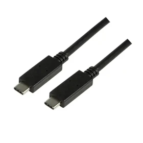 LogiLink USB-C černá / Kabel USB-C / USB-C (M) - USB-C (M) / 1 m / USB 3.1 Gen2 / 10 Gbit/s (CU0129)