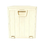 Zahradní úložný box 112x49x54cm, plast, béžová, AZB-G2075 CRM