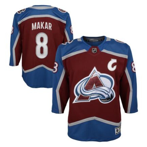 Outerstuff Dětský dres Cale Makar Colorado Avalanche Premier Home Velikost: L/XL