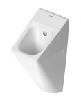 DURAVIT - Viu Pisoár, zadní přívod vody, Rimless, s WonderGliss, bílá 28163000071