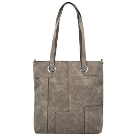 Trendy dámská koženková kabelka na rameno Gladys, khaki