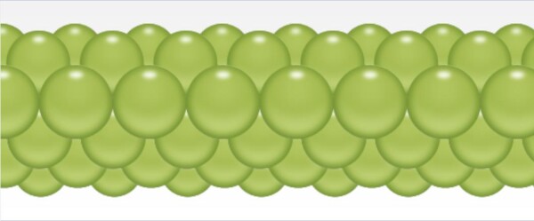 Balónková girlanda světlezelené 3 m balonky.cz Balónková girlanda světlezelené 3 m balonky.cz