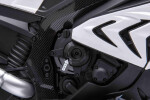 Mamido Dětská elektrická motorka BMW HP4 bílá