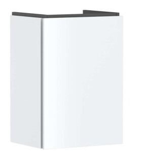 HANSGROHE - Xilesa E Umyvadlová skříňka, 62x43x33 cm, 1 dvířka, panty vlevo, matná bílá 54245700