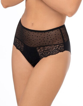 Emili tanga Pia S-2XL Černá M