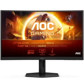 27" AOC Gaming CQ27G4X černá / VA / 2560x1440 / 16:9 / 1ms / 80mil:1 / 300cd-m2 / HDMI + DP / VESA (CQ27G4X)